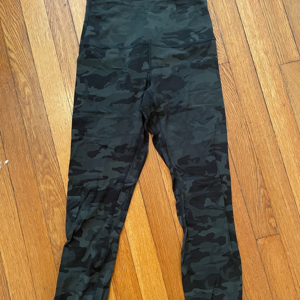 Lululemon align crop pant, camo